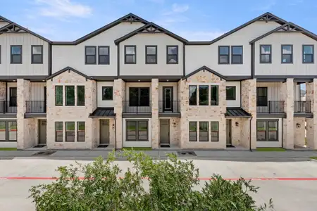 New construction Townhouse house 1008 Comfort Dr, Plano, TX 75075 plan Davis - image