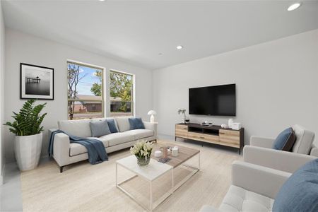 View of living room