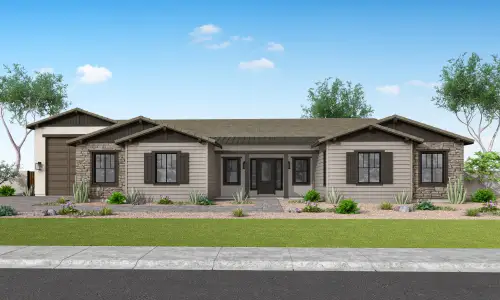 New construction Single-Family house 7683 S Fawn Ave, Gilbert, AZ 85142 plan Aurora Plan 9001 - image