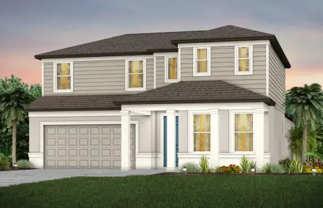 New construction Single-Family house 37343 Clinch Cir, Zephyrhills, FL 33540 plan Coral - image