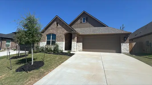 New construction Single-Family house 271 Grey Leaf Rd, Buda, TX 78610 plan Mahogany - image