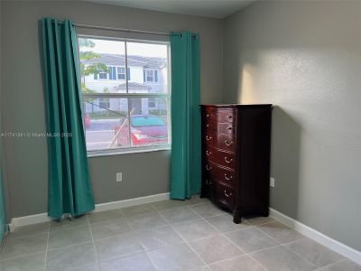 down stairs bedroom