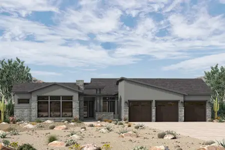 New construction Single-Family house 12838 E Ironwood Dr, Scottsdale, AZ 85255 plan The Carefree - image