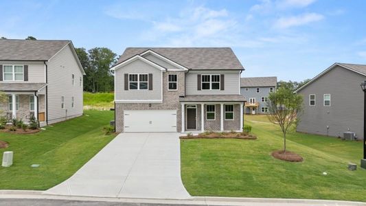 New construction Single-Family house 128 Crooked Lake Park, Villa Rica, GA 30180 plan Hanover - image