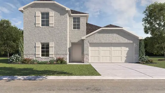 New construction Single-Family house 16430 Pinebrook Leaf Ln, Magnolia, TX 77355 plan Midland - image