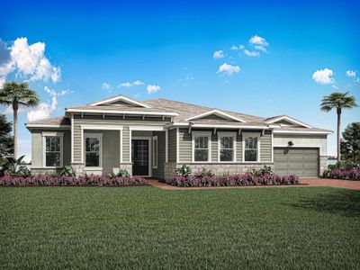 New construction Single-Family house 10748 Sw Mistarva Pl, Port St. Lucie, FL 34987 plan Encore - image