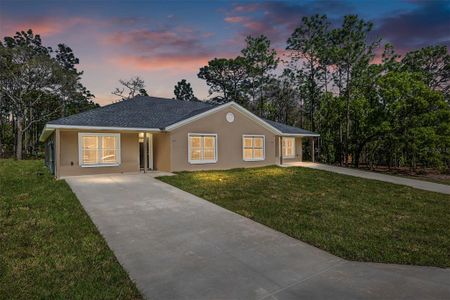 New construction Duplex house 9219 & 9221 N Mendoza Way, Citrus Springs, FL 34434 - photo 0