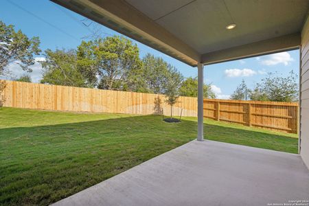 New construction Single-Family house 552 Shelton Pass, Cibolo, TX 78108 The Pearl (C452)- photo 47 47