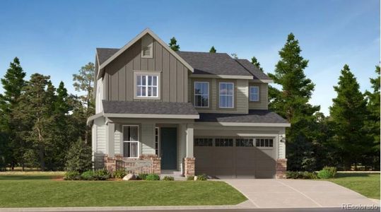 New construction Single-Family house 7879 S Cherokee Trl, Centennial, CO 80016 plan Pinnacle - image