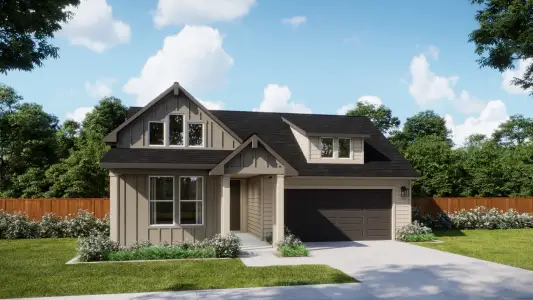New construction Single-Family house 242 Sycamore Pines Ln, Kyle, TX 78610 plan 4009 - image