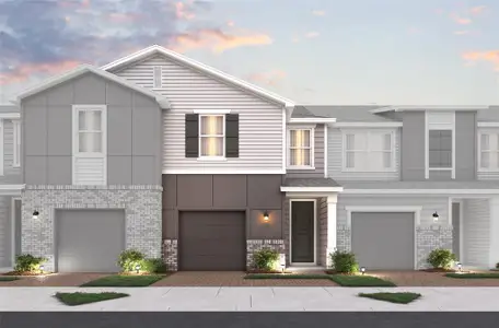New construction Townhouse house 547 Southern Edge Wy, Sanford, FL 32771 - image