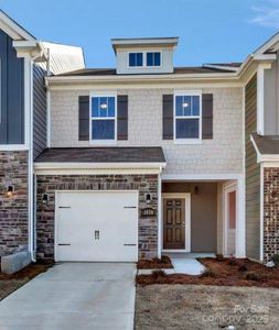 New construction Townhouse house 3578 Nimbell Road, Monroe, NC 28110 Wylie- photo 0