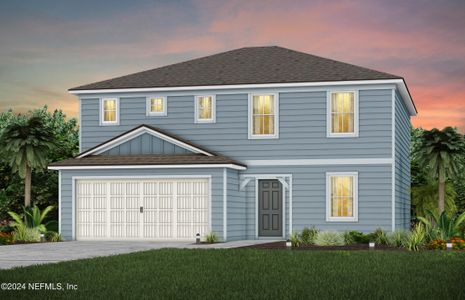 New construction Single-Family house 5621 Bullseye Circle, Jacksonville, FL 32244 Thompson- photo 0