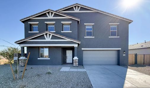 New construction Single-Family house 47167 W Pecan Woods, Maricopa, AZ 85139 plan Diamond - image