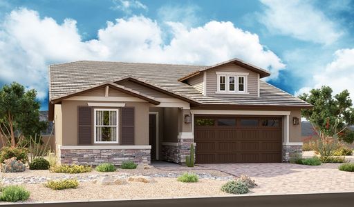 New construction Single-Family house 20165 W Montecito Avenue, Buckeye, AZ 85396 Augusta- photo 0