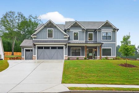 New construction Single-Family house 609 Whiporwill Cv, Monroe, GA 30655 (GA)Grayson A.1 3 Front Entry- photo 0