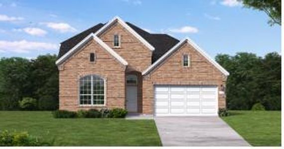 New construction Single-Family house 1433 Blue Moon Dr, Georgetown, TX 78628 Gallatin- photo 0