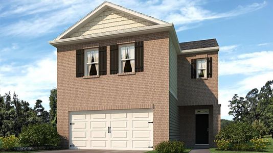 New construction Single-Family house 4426 Manor Hill Dr, Union City, GA 30291 plan Elston - image