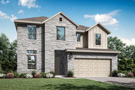 New construction Single-Family house 1385 Roger Hanks Pkwy, Dripping Springs, TX 78620 plan Sheldon - image