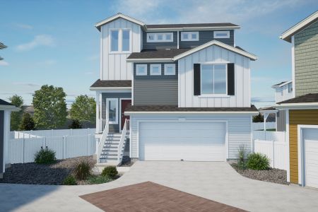 New construction Single-Family house 5852 Dakan Lp, Colorado Springs, CO 80927 plan Haflinger - image