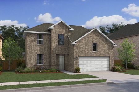 New construction Single-Family house 516 Meadowlark Dr, Van Alstyne, TX 75495 Sweet Pea- photo 0