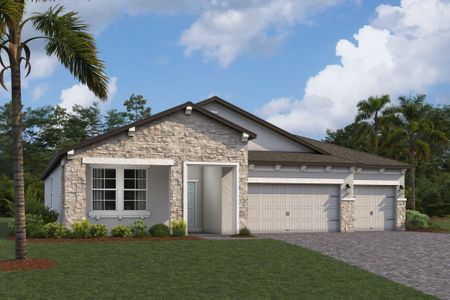 New construction Single-Family house 2225 Anderson Snow Rd, Spring Hill, FL 34609 plan Corina  III - image