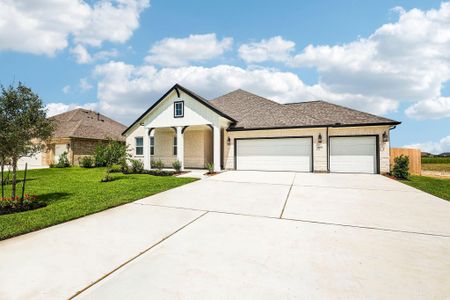 New construction Single-Family house 12822 Old Fashion Cir, Mont Belvieu, TX 77535 plan Barcelona - image