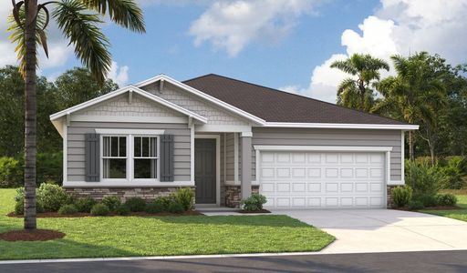 New construction Single-Family house 218 Thornberry Wy, Palm Coast, FL 32164 plan Raleigh - image