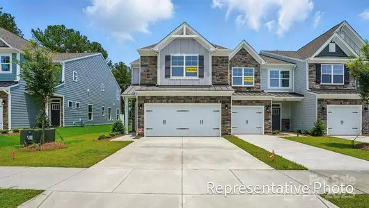 New construction Townhouse house 4333 Black Ct, Harrisburg, NC 28075 - image