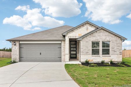 New construction Single-Family house 104 Shelton Pass, Cibolo, TX 78108 plan The Fitzhugh (C402) - image