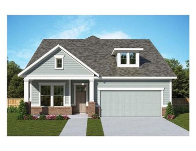 New construction Single-Family house 6832 Bungalow Road, Flowery Branch, GA 30542 The Cartwright- photo 0