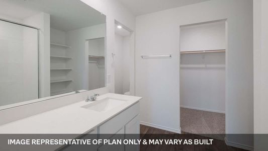 New construction Single-Family house 12101 Pike Bnd, Mustang Ridge, TX 78610 plan The Taylor - image 9