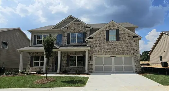 New construction Single-Family house 1107 Kingston Hill Dr, Loganville, GA 30052 Concord- photo 0