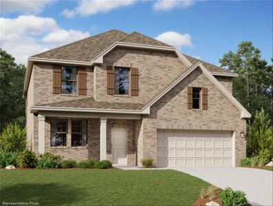 New construction Single-Family house 1638 Glacier Drive, Forney, TX 75126 Caldwell Homeplan- photo 0