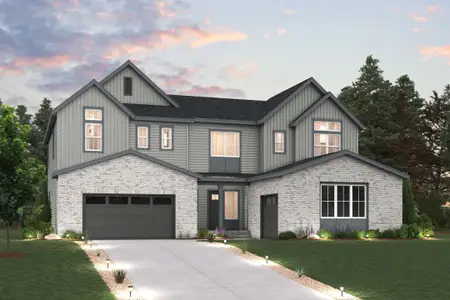 New construction Single-Family house 10710 By Appointment, Parker, CO 80138 plan Regent - image