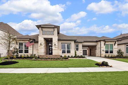 New construction Single-Family house 10830 White Mangrove Dr, Cypress, TX 77433 Carignan- photo 0