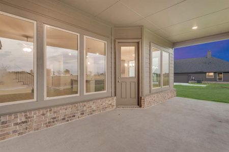 New construction Single-Family house 151 Big Bend Trl, Valley View, TX 76272 Aster- photo 34 34