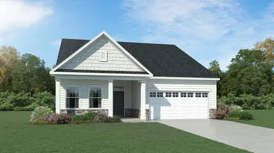 New construction Single-Family house 421 Green River Wy, Rolesville, NC 27587 plan Clifton - image