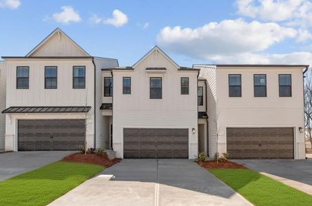 New construction Townhouse house 7477 Clover Ln, Flowery Branch, GA 30542 plan Sierra - image