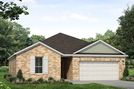 New construction Single-Family house 4618 Coral Bean St, Pinehurst, TX 77362 plan Colony at Pinehurst 1657 - image