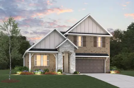 New construction Single-Family house 21715 Carballo Oak Trl, Tomball, TX 77377 plan Berkshire - image