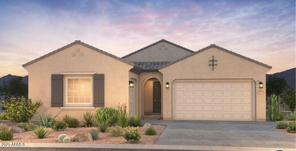 New construction Single-Family house 16686 W Saguaro Park Ln, Surprise, AZ 85387 Coventry- photo 0