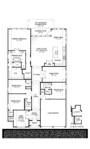 New construction Single-Family house 1708 El Pino St, Todd Mission, TX 77316 plan 2737C - image