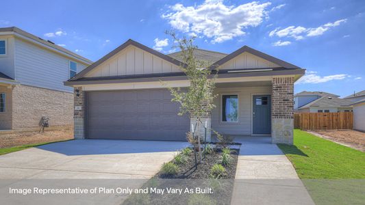 New construction Single-Family house 204 Raymondville Path, San Marcos, TX 78666 plan The Tyler - image