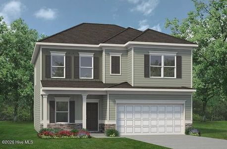 New construction Single-Family house 424 Barter Dr, Vass, NC 28394 - image
