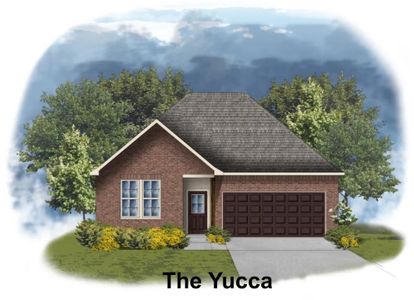 New construction Single-Family house 6795 Arbor Wy, Orange, TX 77630 plan Yucca III A - image