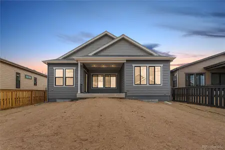 New construction Single-Family house 11104 Amber Light Cir, Littleton, CO 80125 plan 4083 Setting Sun Elevation B - Lake Cottage - image