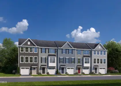 New construction Townhouse house 1423 Chowan Ave, Durham, NC 27713 - image
