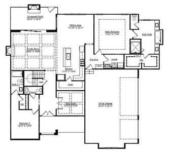 New construction Single-Family house 147 Fernview Trl, Troutman, NC 28166 plan Bennett - image