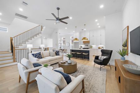 New construction Single-Family house 923 Fisher St, Unit B, Houston, TX 77018 - image 3